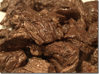 marinated steak tips