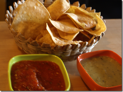 Chips and Salsa at Maya on Sonoma Plaza 