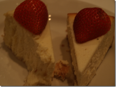 Cheesecake with Strawberries 