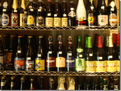 Beer selection 