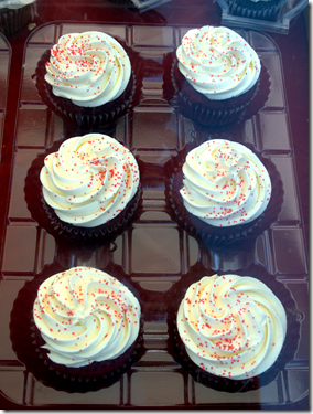 Copley Farmer's Market Red Velvet Cupcakes 