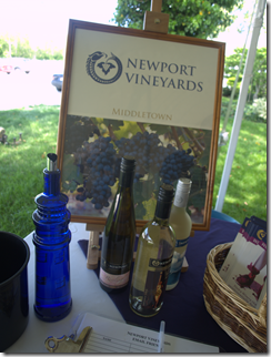 Newport Vineyards wine