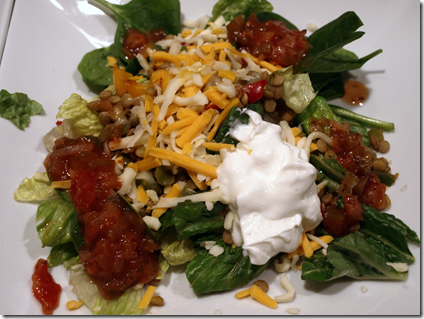 healthy taco salad 