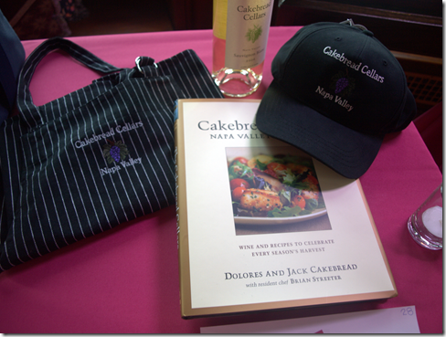 Cakebread auction donation 