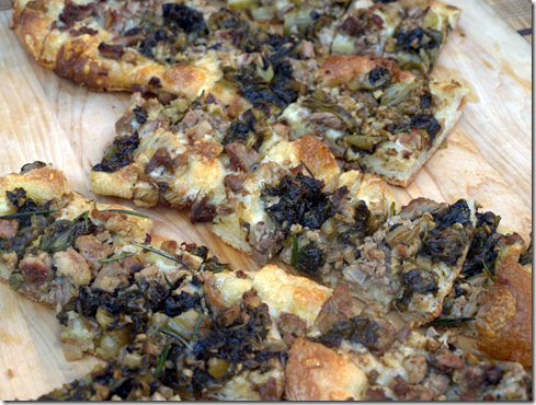 Rialto flatbread pizza by Jody Adams 