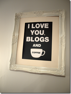 I love blogs and coffee 