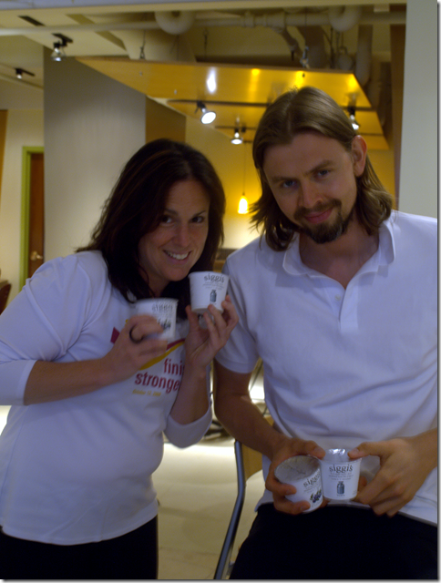 Siggi from Siggi's and Judith from Healthworks 
