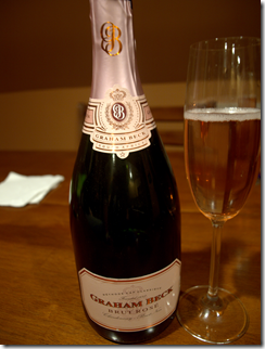 Graham Beck sparkling rose 