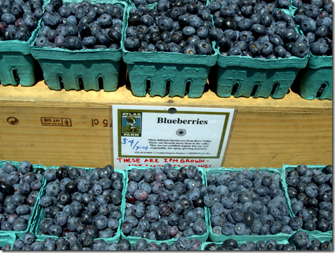 blueberries Copley Square Market 