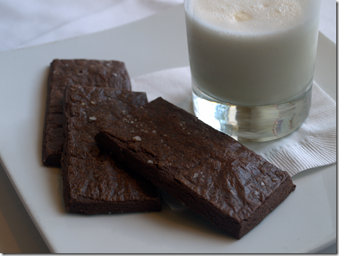 salted chocolate shortbread