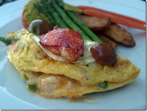 lobster omelet