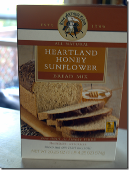 honey sunflower bread mix 