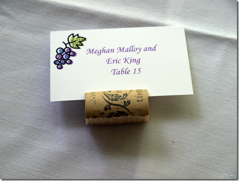 wedding place card