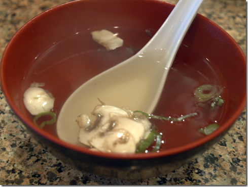 Japanese clear soup