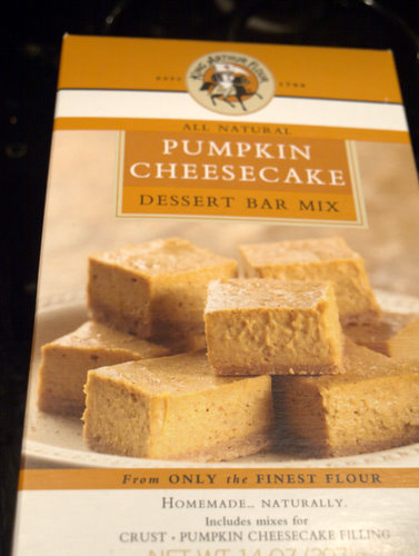 pumpkin cheesecake bars