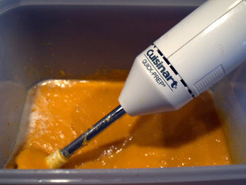 sweet potato custard mix