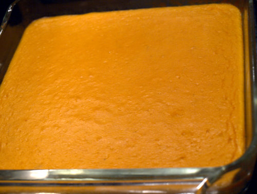 sweet potato custard