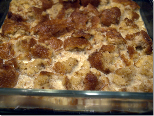 cider donuts bread pudding