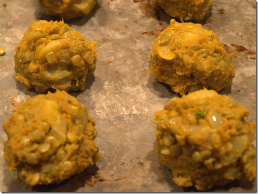 pumpkin falafel 