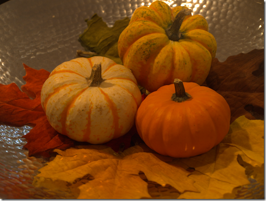 autumn table setting