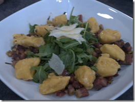 sweet potato gnocchi