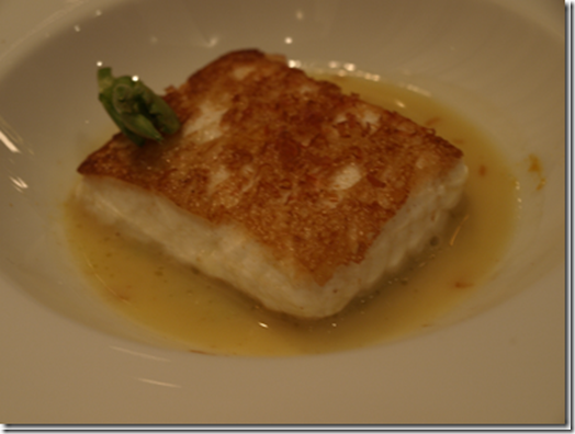 halibut at Menton