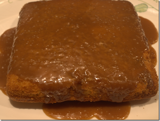 caramel cake