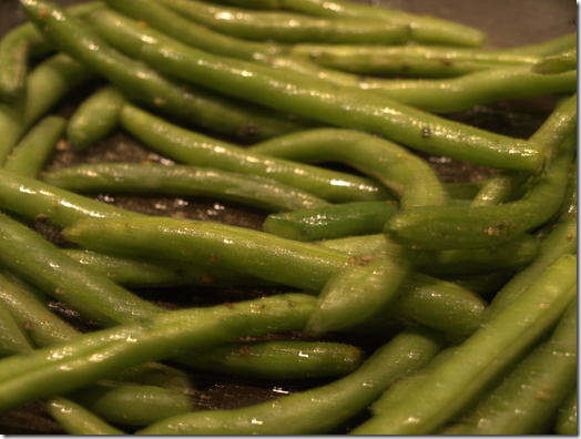 garlicky green beans