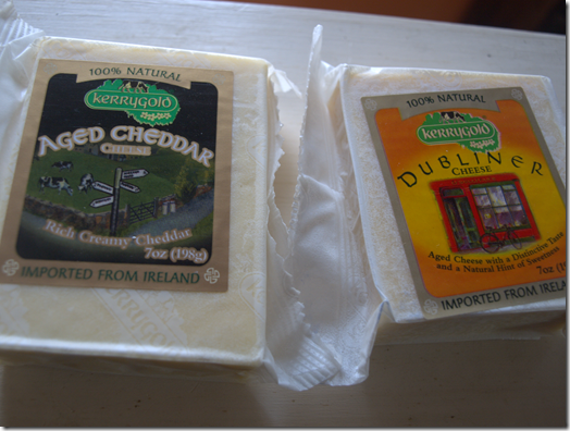 Kerrygold Dublin and Aged Cheddar