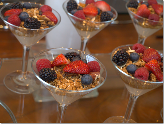 brunch granola parfaits