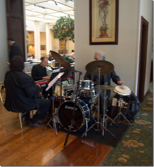 jazz brunch at the Langham Hotel