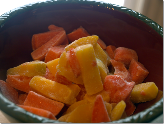 yellow and orange carrots