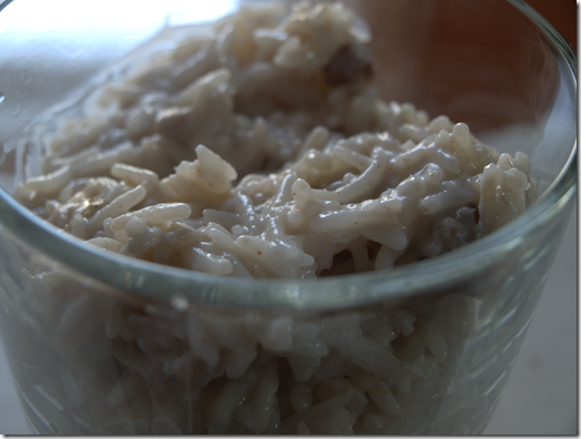 rice pudding