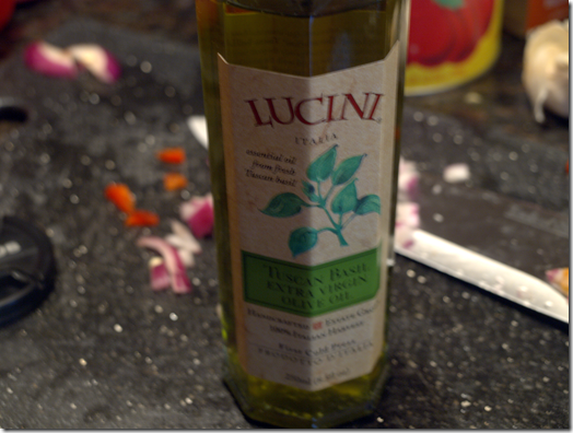 Lucini basil olive oil