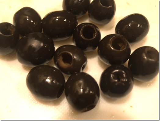 black olives