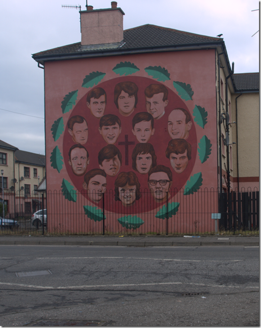 Derry Bloody Sunday Mural