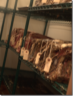 dry ageing room 