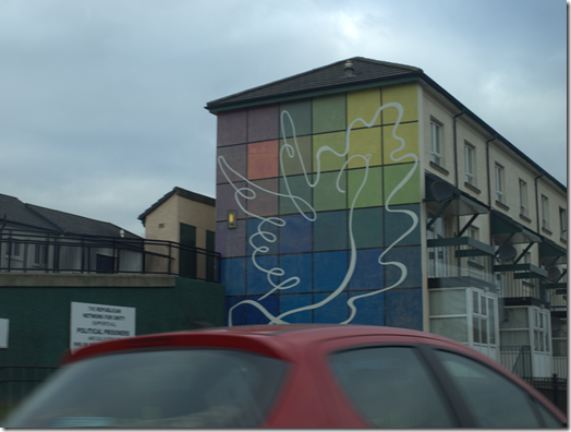Derry peace mural