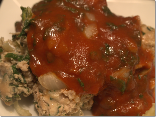 spinach meatloaf