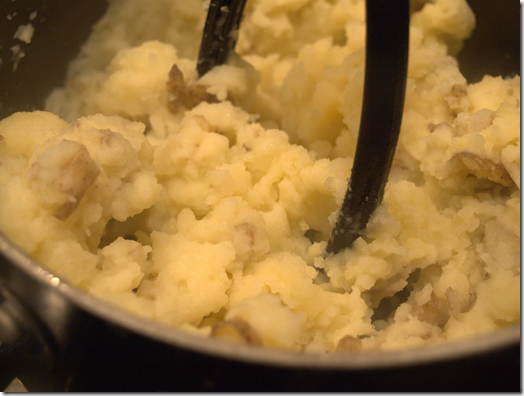 mashed potatoes