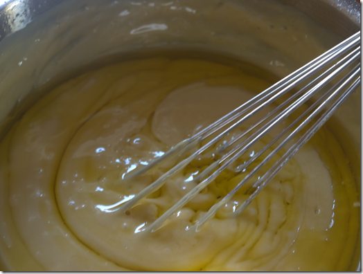 maple pound cake batter