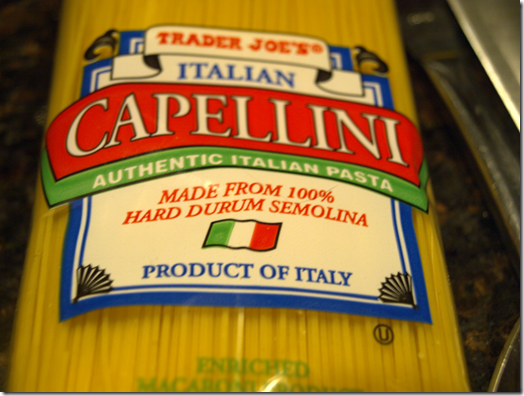 Trader Joe's cappellini