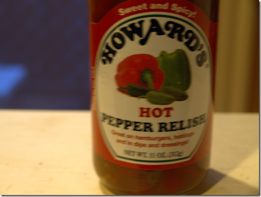 Howard's Hot Pepper Relish