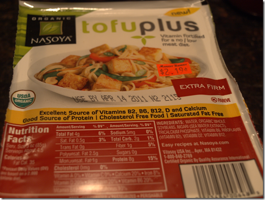 Nasoya Extra Firm Tofu