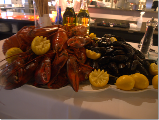 Lobsters and mussels from Atlantic Canada