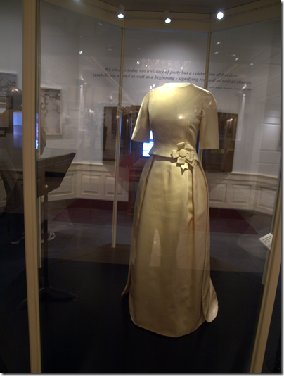 Jacqueline Kennedy inauguration dress