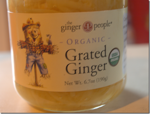 grated ginger