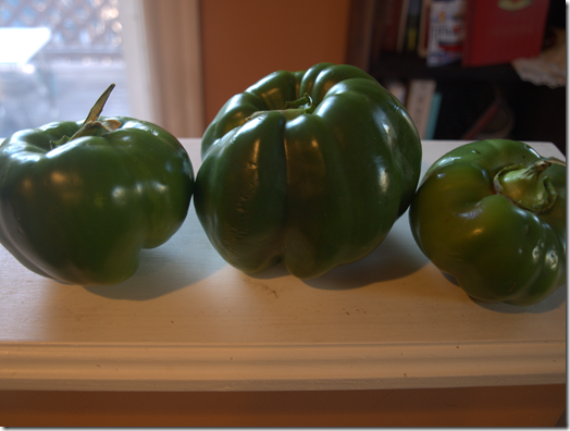 green bell peppers