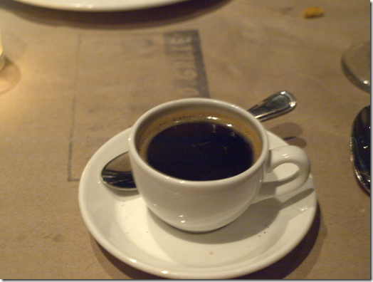 espresso at Union Boston