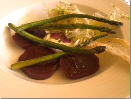 asparagus and beet salad